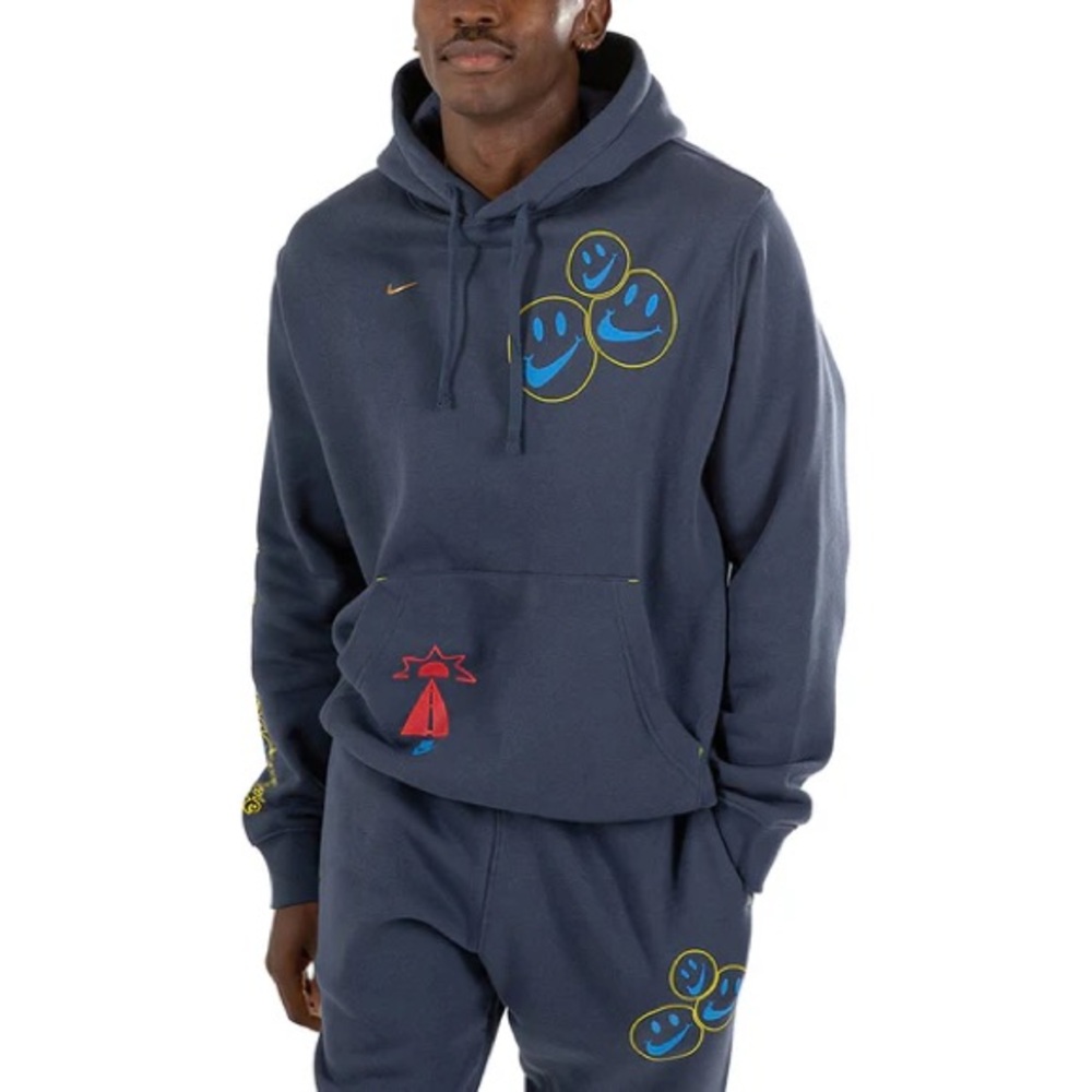 Men's Nike Go The Extra Mile Navy Sweatsuit Size Large